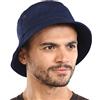Tough Headwear Cappello da Pescatore Uomo Estivo - Cappellino Donna Estivo - Fisherman Hat - Cappello a Forma di Secchiello per Escursioni - Protezione dal Sole in Spiaggia e in Mare