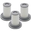 Ollanoos 3 filtri HEPA di ricambio per Rowenta, progettati per aspirapolvere a batteria X-Force Flex 8.60, modelli RH9611, RH9637, RH9638, RH9639, sostituiscono ZR009005