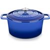 Velaze Pentola da forno olandese smaltata con coperchio, forno olandese in ghisa brand panificazione, lievito naturale, pane, product_type