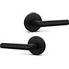 Berlin Modisch Berlino Modisch Elegante rotonda. Dummy 2 Pack [Non turning pull only] Ferro nero.