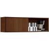 MUEBLES PITARCH Mensola sospesa Taiga Parete Soggiorno Ufficio Colore Wenge 34x109x34 cm