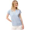 Cecil B323537 Maglietta a Righe, Deep Pastel Blue, L Donna