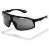 Foster Grant IRONMAN Shield occhiali da sole uomo - montatura shield grigia, lenti verdi specchiate, protezione UV400, resistenti ai graffi e agli urti, montatura sport leggera