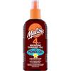Malibu Sun SPF 4 Bronzing Tanning Monoi Oil Spray a Bassa Protezione, Resistente all'acqua, Profumo Tropicale, 200ml
