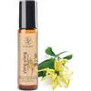 AROMA BANO Roll-On Olio Essenziale Ylang Ylang 10ml con Olio di Jojoba - 100% Naturale e Puro, Pronto all'Uso - Oli Essenziali Naturali per Aromaterapia, Profumo Floreale, Olio Corpo e Viso