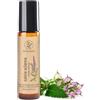 AROMA BANO Roll-On Olio Essenziale Salvia Sclarea 10ml con Olio di Jojoba - 100% Naturale e Puro, Pronto all'Uso - Oli Essenziali Naturali per Aromaterapia, Profumo Aromatico Erbaceo, Uso Topico