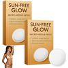 PETSBURG Sun-Free Glow Micro-Needle Patch Tanning, 2026 New Self Tan, Tans Without Sun, Natural Ingredients, Enhancing Natural Skin Tone for All Skin Types, 7pcs/pack (2box)