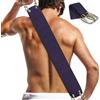AYBUY Spazzola Bagno Schiena, Scrubber per la Schiena, Lavaschiena Esfoliante per Massaggi da Bagno, Scrubber Schiena Doccia a Doppia Faccia per Esfoliazione, Pulito(Viola Intenso)