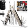 BIBURY Pinza Multiuso, Idee Regalo Uomo, Multitool Gadget Utili, Idee Regalo Natale Uomo, Campeggio Accessori, Regali Natale Anniversario Compleanno per Lui