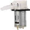Fyearfly Pompa Peristaltica 12V 3 * 5, Pompa Dosatrice di Liquidi Cw/Ccw Micro Pompa Automatica per Acqua Testa Del Tubo Peristaltico Fai da Te, per Acquari, Analisi Chimiche di Laboratorio (Bianco)