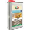MARBEC OLIO41 1LT Impregnante cerato per legno esterno per effettuare trattamenti protettivi su pavimenti e decking.