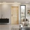 Ambra Porta a battente Handy in abete grezzo (210, Centimetri, 4.5, Centimetri, 80, Centimetri)