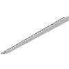Aquabad profilo inclinato Clive in acciaio inox per doccia walk-in 160 cm, versione sinistra, altezza bordo 12 mm