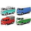 Schuco 450368900 1/43 VW T1B VW T1 Samba Furgone Box Twin Cabin E Pick-up 4 Set