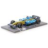 MINICHAMPS 117061801 1/18 Renault R26 Fernando Alonso Brasile Gp 2006 Vettura