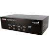 StarTech.com Startech Switch KVM doppio monitor VGA DVI 4 porte USB con audio e hub USB 2.0 - Switch KVM / audio / USB - 4 x KVM / audio / USB - 1 utente locale - desktop - per P/N: IM12D1500P, SVA12M2NEUA, SVA12M5NA, USBDVI4N1A6, USBVGA4N1A10, …