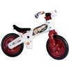 b bellelli B-Bip - Bicicletta senza Pedali - per Bambini da 2 a 5 Anni, Peso Massimo 33 kg - Utilizzo all'Interno e all'Esterno - Bianco e Rosso
