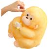 Generico Peluche Scimmia,Pupazzo in peluche morbido da 30 cm,Scimmietta che tiene una banana - Per Compleanno, Casa, Divano, Camera da, Comodino, Libreria