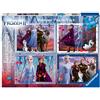 Ravensburger Frozen 2 Puzzle 4 x 100, Bumper Pack, Multicolore, 12885