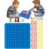 Uhngw Gioco da tavolo Dama per adulti,Gioco da tavolo Dama - Giochi da tavolo con set di scacchi,Set di dama, giocattoli educativi per il gioco degli scacchi, scacchiera per divertenti serate di gioco