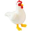 Generico Pollo di Peluche - Giocattoli morbidi e | Peluche Decorativo Per La Casa,per bambini adulti ufficio soggiorno camera da divano mensola auto festa di compleanno