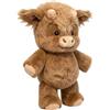 Eojpdji Giocattolo Vitello Corsa, 45cm Peluche Di Cinghiale Che Corre, Peluche Animali Che, Per Bambini Ragazze Ricompense Classe Compleanno Camera Asilo Studenti
