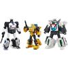Transformers Takara Tomy Dramatic Capture Series Cybertron Chase con Origin Bumblebee, Jazz e Wheeljack, Set di action figure da collezione per adulti, 15+
