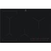Electrolux EIV83443CT - Piano cottura induzione 80 cm, 4 zone flessibili con Bridge, Hob2Hood controllo cappa automatico, comandi touch slide, StopeGo