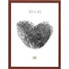 Deknudt Frames S44CH3 - Portafoto Basic in legno e MDF, 30 x 40 cm, colore: Marrone scuro