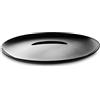 H&H Premiere Set Piatti Pizza, Nero, 32 cm, in Vetro Opale, Confezione da 6 Unità, Eleganti Piatti per Tavola Moderna