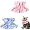 YFTRFR 2 Pezzi Collare per Del Gatto, Comodo Coulisse Forniture Morbido e Regolabile Evitare Leccare e Graffiare per Aiuta la Guarigione Delle Ferite Dopo Interventi Chirurgici(2 Colore)