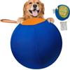 Generico Palla Gigante da Pastore per Cani, 45 cm Palla Giocattolo Extra Large per Cani, Palloni Gonfiabili Interattivi per L'intrattenimento degli Animali Domestici con Guinzaglio E Pompa