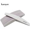 Lurayee Tampone per lima per unghie 100/180 Grana Mezza luna Lime per unghie Doppio lato Carta vetrata Levigatura per unghie Rettifica Gel Smalto per unghie Strumento per manicure
