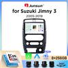 Junsun Autoradio Junsun Wireless CarPlay Android Auto per Suzuki Jimny Mk3 (JB23/JB43) 1998-2018 con ventola di raffreddamento integrata, navigatore GPS Android, lettore multimediale, WiFi, DSP, RDS, BT,
