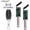 kebidumei 433 mhz DC 3.6 V 5 V 9V12V 24 V Mini Relè Wireless RF Telecomando Interruttore Universale Micro Ricevitore Trasmettitore Uso per Led