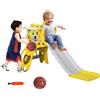 AIYAPLAY Cestino portaoggetti AIYAPLAY per bambini da 18 a 36 mesi, per uso interno ed esterno, carico massimo 25 kg. 131L x 50l x 74H