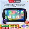 Junsun Autoradio Android Auto Junsun per Mercedes Benz Smart 453 Fortwo 2014 2015 2016-2020, sistema multimediale wireless Apple CarPlay, schermo touch IPS, lettore video stereo, unità principale autoradio 2