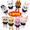 SKZOO Peluche Kawaii Skzoo Stray Kids, Morbidi Pupazzi di Personaggi dei Cartoni Animati, Regalo per Halloween e Natale