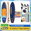 Feath-R-Lite Tavola da Stand Up Paddle Gonfiabile Feath-R-Lite 11'6" (350x90x15CM) - SUP Gonfiabile Antiscivolo per Sport Acquatici con Accessori