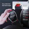 NONE Prolunga per Fibbia Cintura di Sicurezza Auto, Accessori Interni per Fiat 500 500C 500X 500L, Supporto per Logo Personalizzato