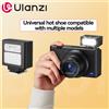 Ulanzi SL01 Flash per Fotocamera con Trasmissione Wireless GN8 6500K per Canon Nikon Sony Fuji Olympus V1 Pro Speedlight