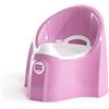 OKBABY Pasha - Vasino per Bambini con Seduta Anatomica e Schienale Rialzato - Rosa