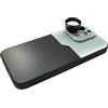 SYSTEM-S Zoom Lente 3X Tele Obiettivo 37mm Filtro con Custodia per iPhone 15 Pro Max in Nero Grigio
