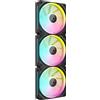 CORSAIR Ventola Corsair iCUE Link LX120 RGB 120mm Kit Da 3 Nero