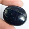 50.40 KT Multicolore Ammolite Opale Doppietto Gemma di Forma Ovale Certificato