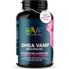 PARAFARMACIA, ORGANIC VITAMINS & FOOD OVF DHEA Vamp, Integratore Menopausa 120 Capsule (4 mesi di trattamento) a base di Trifoglio Rosso, Agnocasto e 80mg di Isoflavoni da KUZU e NON da SOIA - per il Controllo del Peso e Sbalzi d'umore.