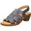 El Naturalista N5358 Aqua, Sandali Punta Aperta Donna, Blu (Vaquero Vaquero), 39 EU