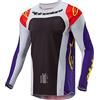 Alpinestars Techstar Ocuri Maglia Motocross, porpora/nero, 2XL