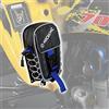 NICECNC Raptor 700 - Borsa portaoggetti per parafanghi ATV, in tessuto di PVC, con striscia riflettente, impermeabile, con cerniera, Compatible with Yamaha Raptor 700 ATV Borsa per accessori (nero)