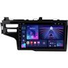 Generico Autoradio HYMLMY Android 15 Double Din con touchscreen per Honda Jazz 3 2015-2020 con Bluetooth,navigazione GPS,WiFi,radio FM,USB/SWC/Plug and Play,supporto Carplay e Android HM610 8 Core 4G+Wifi 8+1